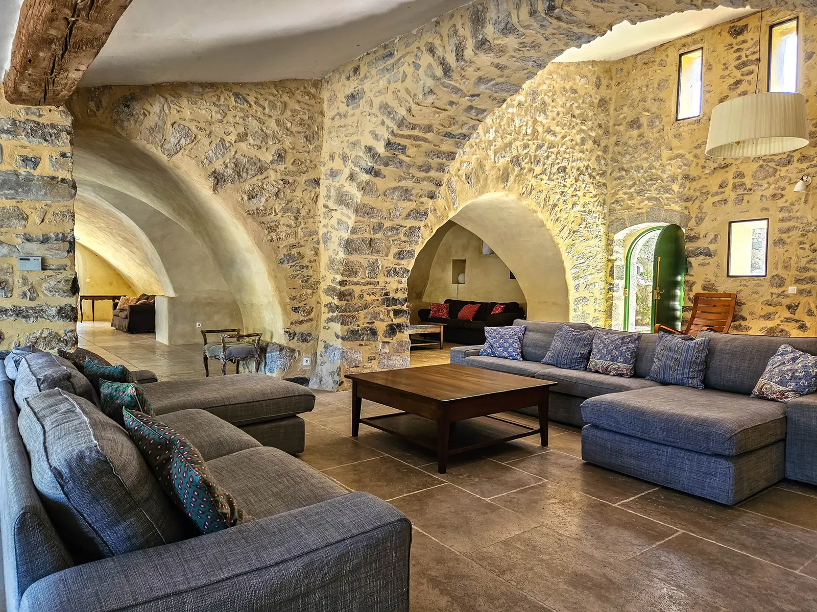 Le salon voûté